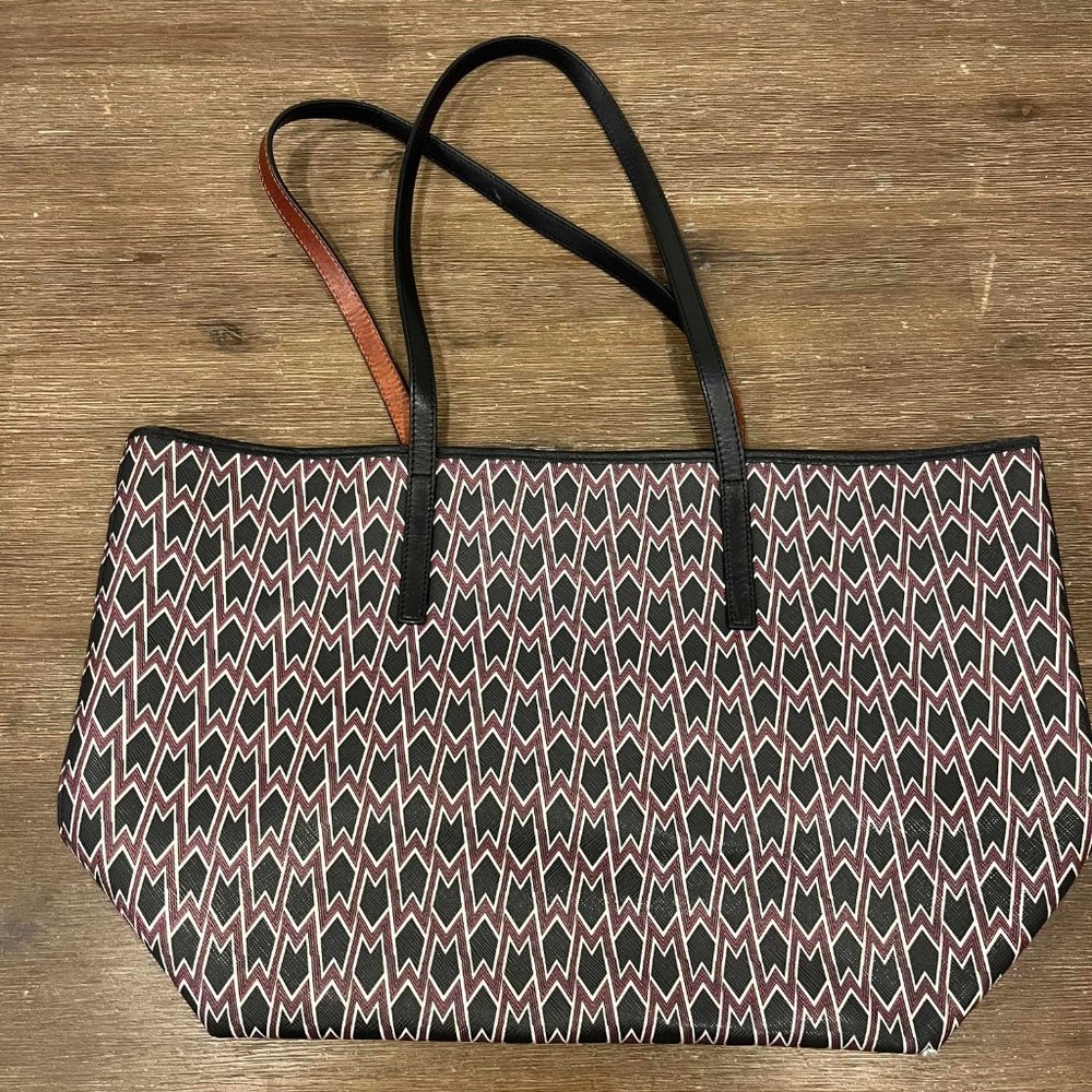 Maje Patent Leather Tote